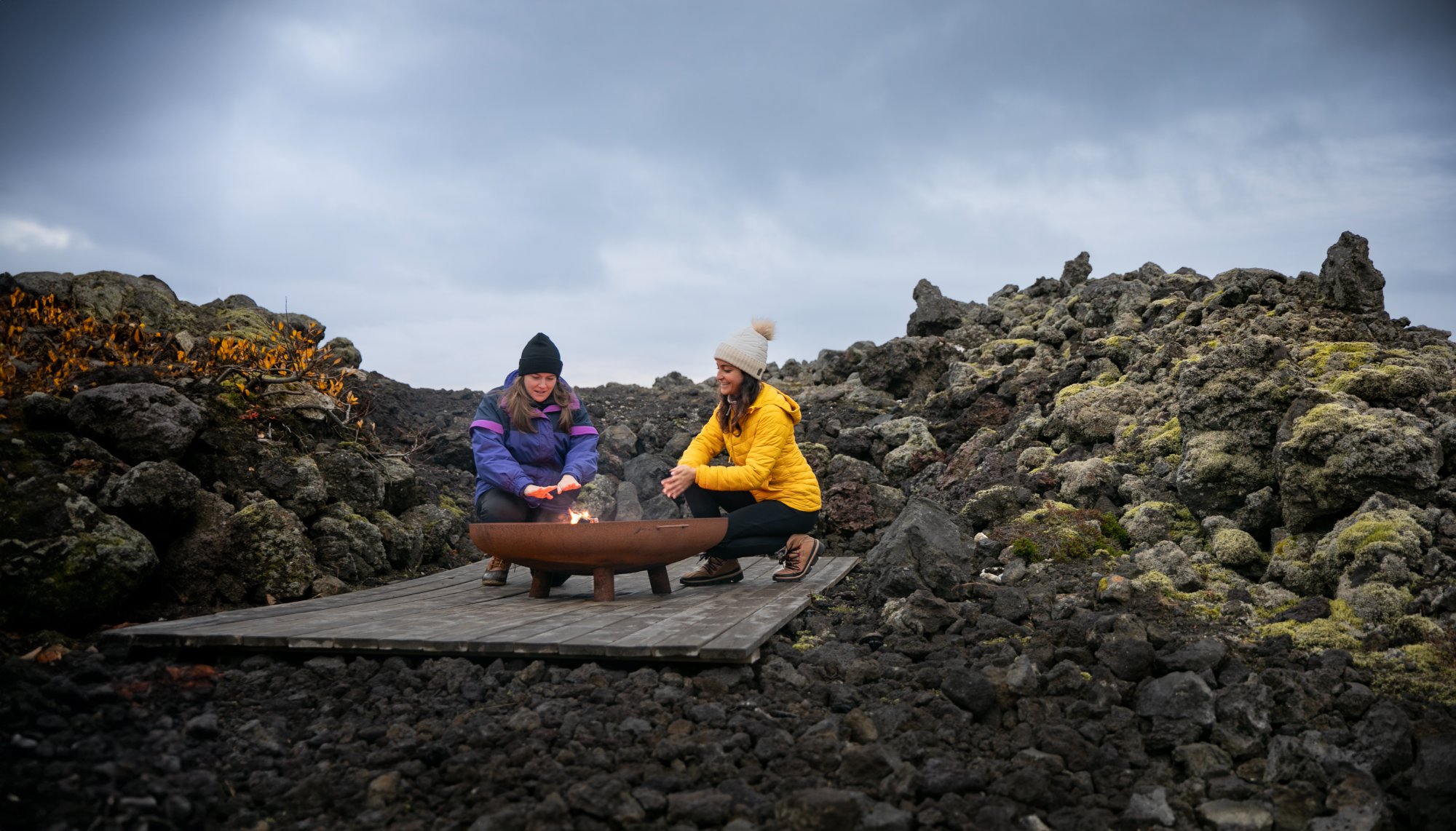 Fire pit, Iceland