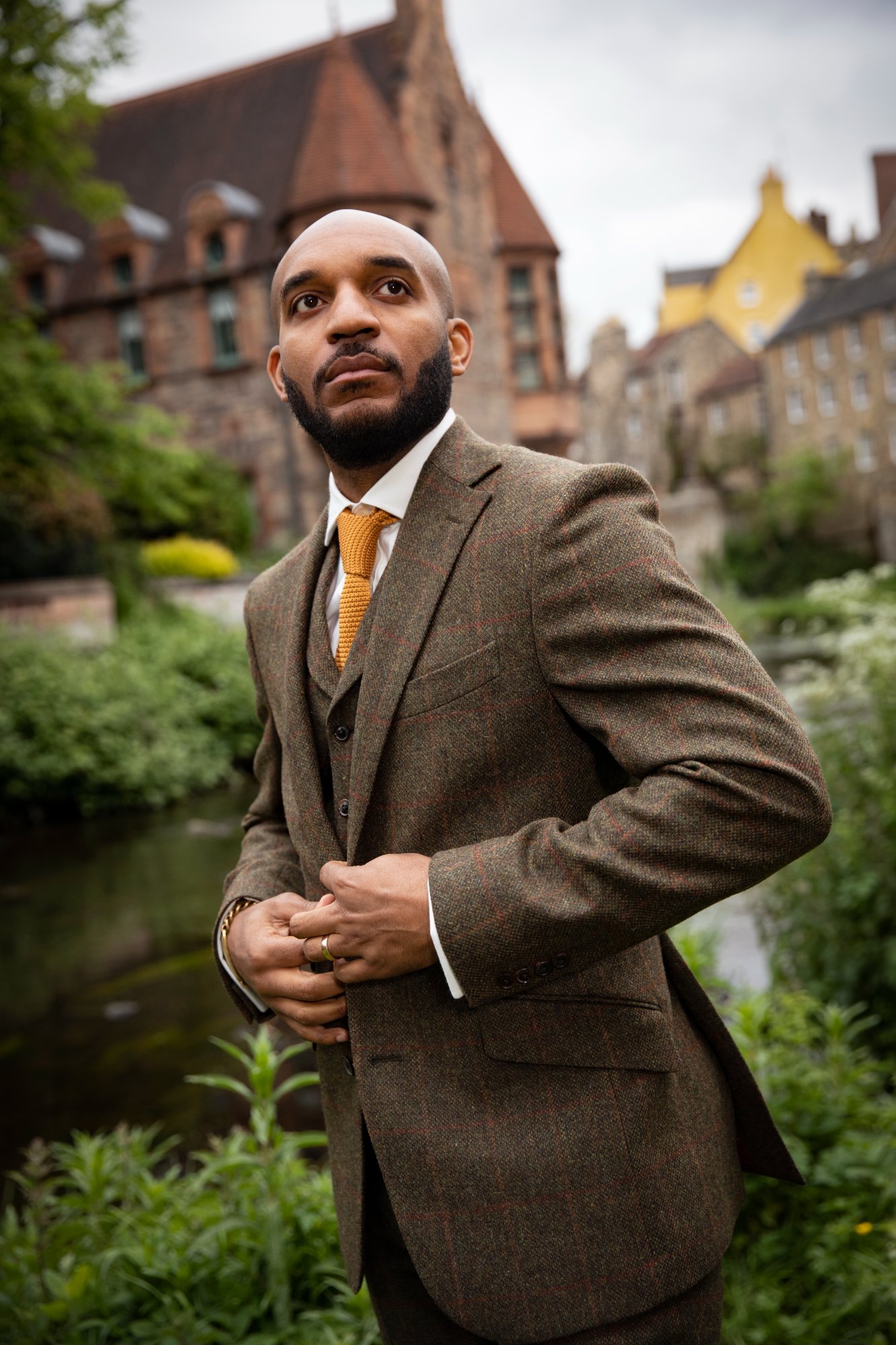 Dean Village portrait